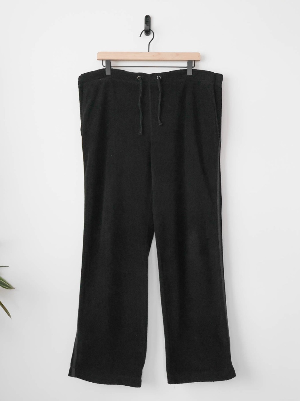 Amazing Daniel Buchler Tuxedo Stripe Super Soft Bamboo Cotton Lounge Track Pants